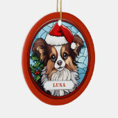 Keramik Papillon Circle Ornament (Rechts)
