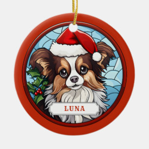 Keramik Papillon Circle Ornament
