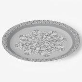 Keramik Pappteller (Schrägansicht)