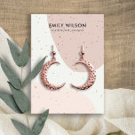 KERAMIK PEACH PINK BLUSH WAVE STUD EARRING ANZEIGE VISITENKARTE<br><div class="desc">Wenn Sie weitere Anpassungen benötigen,  schreiben Sie mir bitte an yellowfebstudio@gmail.com.</div>