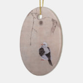Keramik Pigeon Ornament (Links)