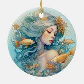 Keramik Pisces Ornament (Hinten)