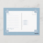 Keramik Postkarte (Rückseite)