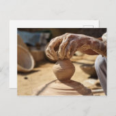 Keramik Postkarte (Vorne/Hinten)