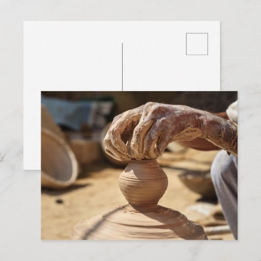 Keramik Postkarte (Vorne/Hinten)