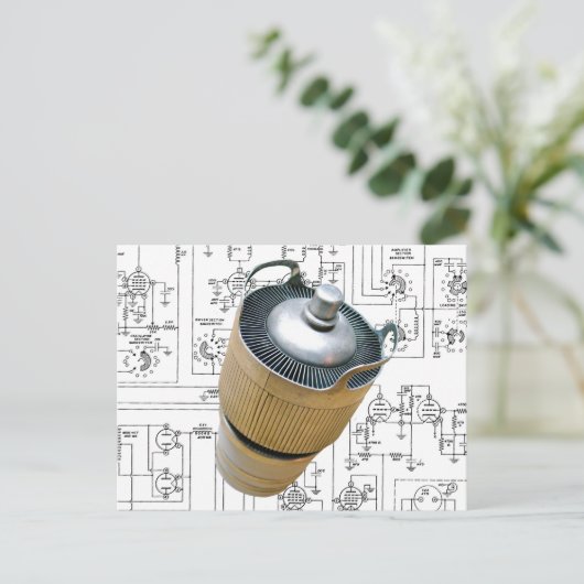 Keramik Postkarte (Stehend Vorderseite)