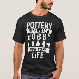 Keramik Pot Artist Kiln Clay Design 3 T-Shirt