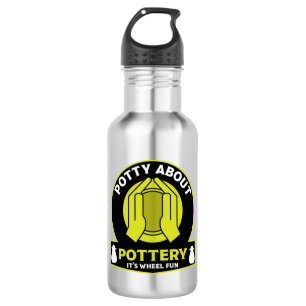 Keramik Potterie Maker Edelstahlflasche