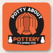 Keramik Potterie Maker Getränkeuntersetzer (Vorderseite)