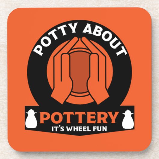 Keramik Potterie Maker Getränkeuntersetzer (Vorderseite)