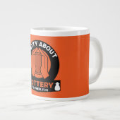 Keramik Potterie Maker Jumbo-Tasse (Vorderseite Rechts)