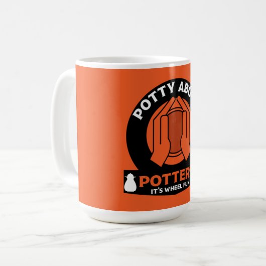 Keramik Potterie Maker Kaffeetasse (Vorderseite Links)
