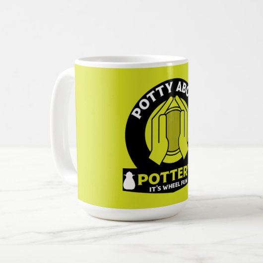 Keramik Potterie Maker Kaffeetasse (Vorderseite Links)