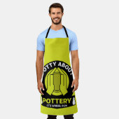 Keramik Potterie Maker Schürze (Getragen)