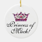 Keramik "Princess" Keramik Ornament (Hinten)