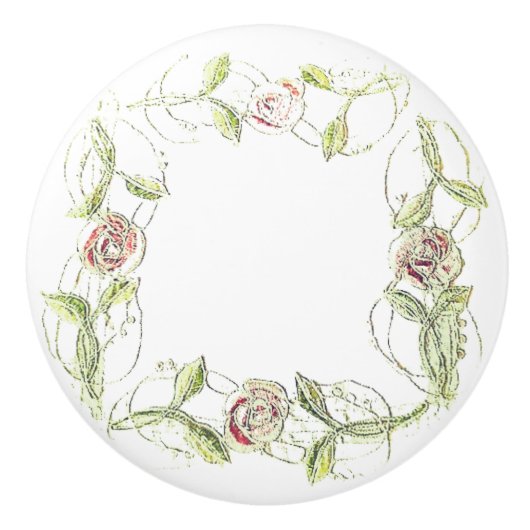 KERAMIK PULL ART DESIGN STIL KERAMIKKNAUF (Vorderseite)