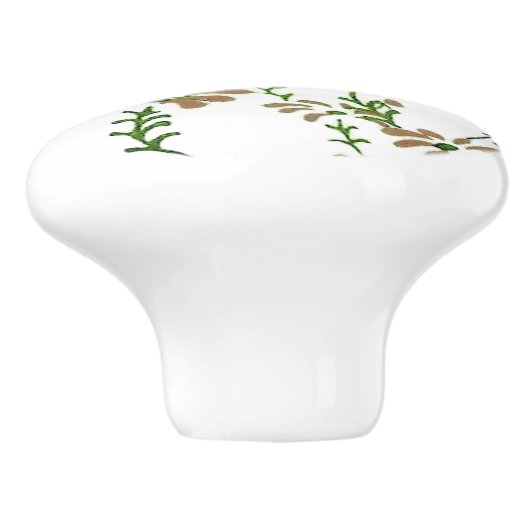 KERAMIK PULL ART DESIGN STIL KERAMIKKNAUF (Seitenansicht)