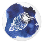 Keramik Pull, Coastal Living Design, SeaShell Keramikknauf (Vorderseite)