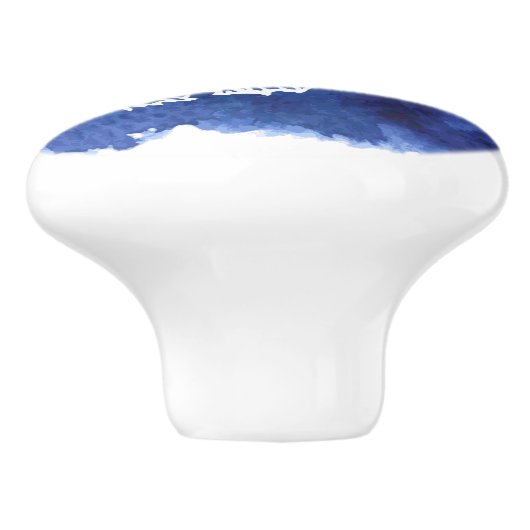 Keramik Pull, Coastal Living Design, SeaShell Keramikknauf (Seitenansicht)