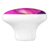 Keramik Pull - Rosie Rainbow Blume Petals Keramikknauf (Seitenansicht)
