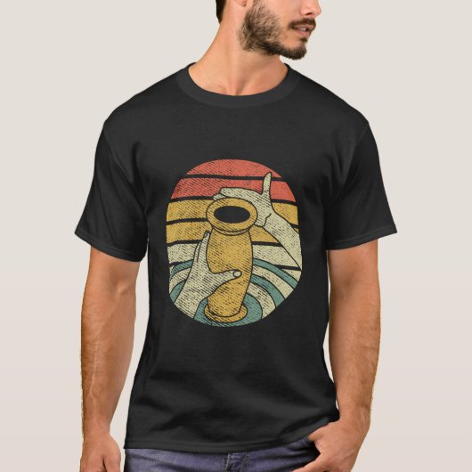 Keramik Retro Kiln Pottery T-Shirt (Vorderseite)