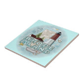 Keramik Rhode Island Lighthouse Tile Fliese (Seite)