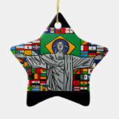 Keramik Rio de Janeiro Ornament (Vorne)