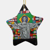 Keramik Rio de Janeiro Ornament (Links)