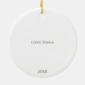 Keramik Rote Haare Engel Ornament (Hinten)