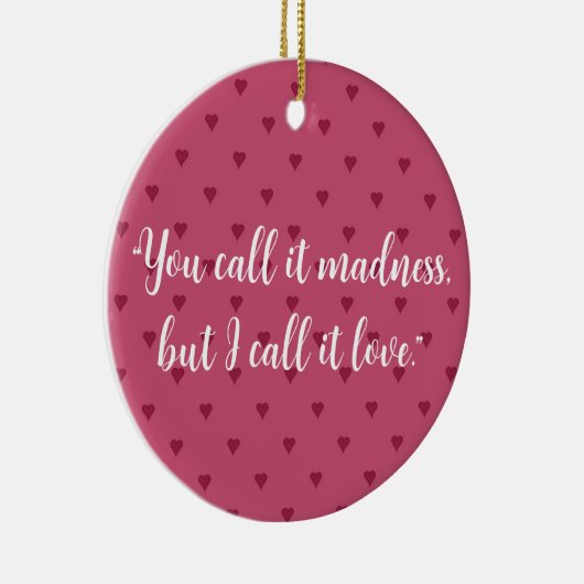 Keramik Rotes Herz Ornament (Rechts)