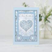 Keramik RSVP Karte (Stehend Vorderseite)