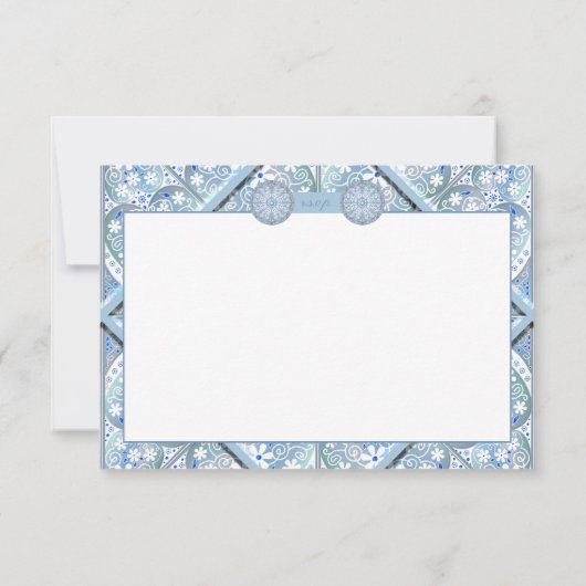 Keramik RSVP Karte (Rückseite)