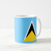Keramik Saint Lucia Kaffeetasse (VorderseiteRechts)