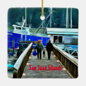 Keramik San Juan Keramikornament (Rückseite)