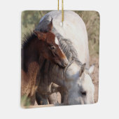 Keramik Sand Wash Becken Wilde Pferde Keramikornament (Rechts)