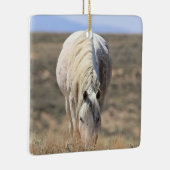 Keramik Sand Wash Becken Wilde Pferde Keramikornament (Rechts)