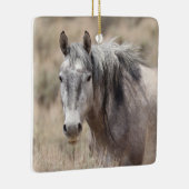 Keramik Sand Wash Becken Wilde Pferde Keramikornament (Rechts)