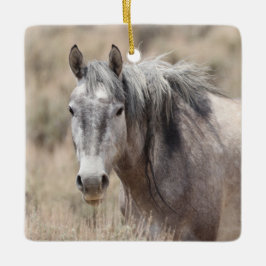 Keramik Sand Wash Becken Wilde Pferde Keramikornament