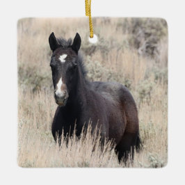 Keramik Sand Wash Becken Wilde Pferde Keramikornament