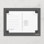Keramik schwarz postkarte (Rückseite)