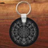 Keramik schwarz schlüsselanhänger (Vorderseite)
