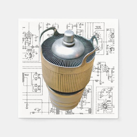 Keramik Serviette (Vorderseite)