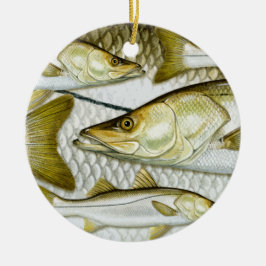 Keramik Snook Ornament