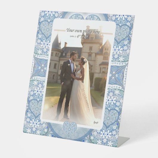 Keramik Sockelschild (Vorderseite)