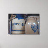 Keramik Solace - Artisanal Worry Jar Leinwanddruck (Vorderseite)