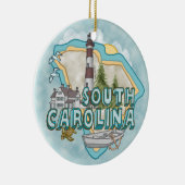 Keramik South Carolina Keramik Ornament (Rechts)