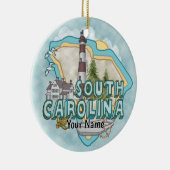Keramik South Carolina Ornament (Rechts)