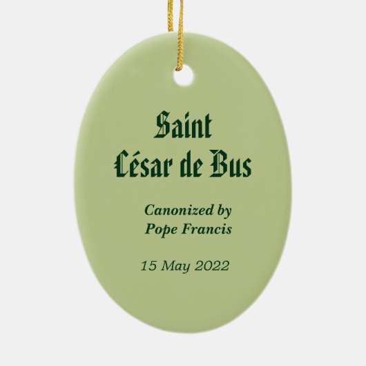 Keramik St. César de bus (SLE 001) Ornament (Hinten)