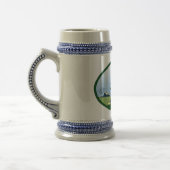 Keramik Stein Bierglas (Links)