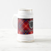 Keramik Stein - "wo es gibt Einheit… " Bierglas (Vorderseite Links)